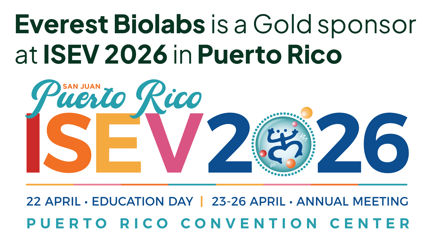 ISEV2026 in San Juan, Puerto Rico